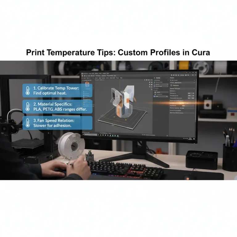 Custom Temperature Profiles in Cura for Perfect Prints
