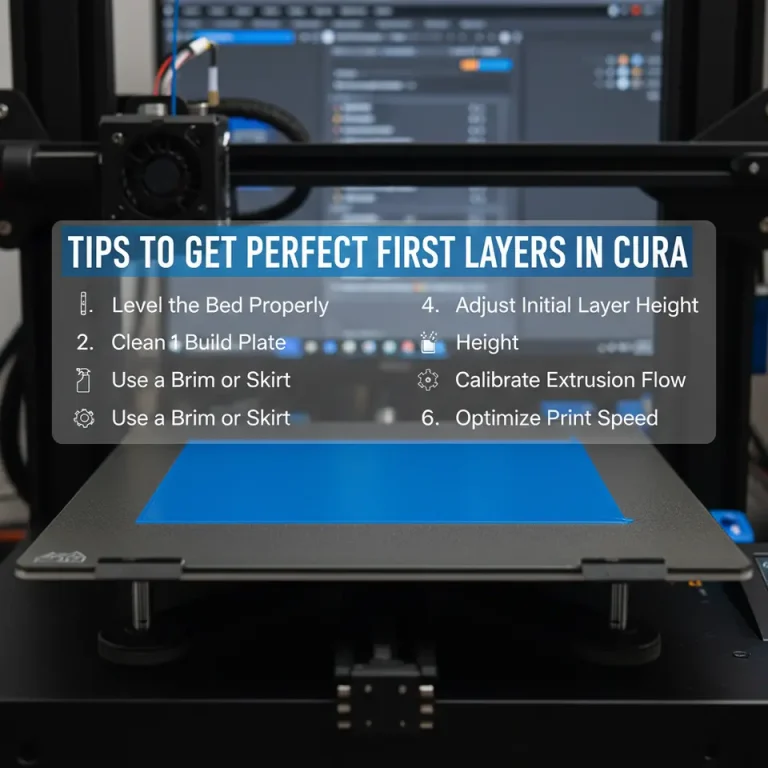 Perfect First Layer Guide for Cura 3D Printing