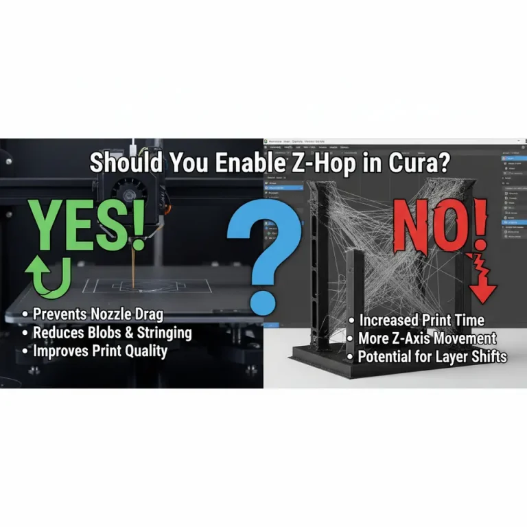 Should You Enable Z‑Hop in Cura? Complete Guide