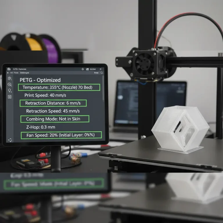 Best Cura Settings to Stop PETG Oozing