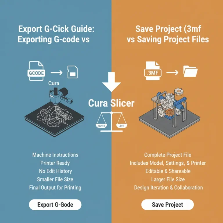 Cura Guide to G‑Code vs 3MF File Formats