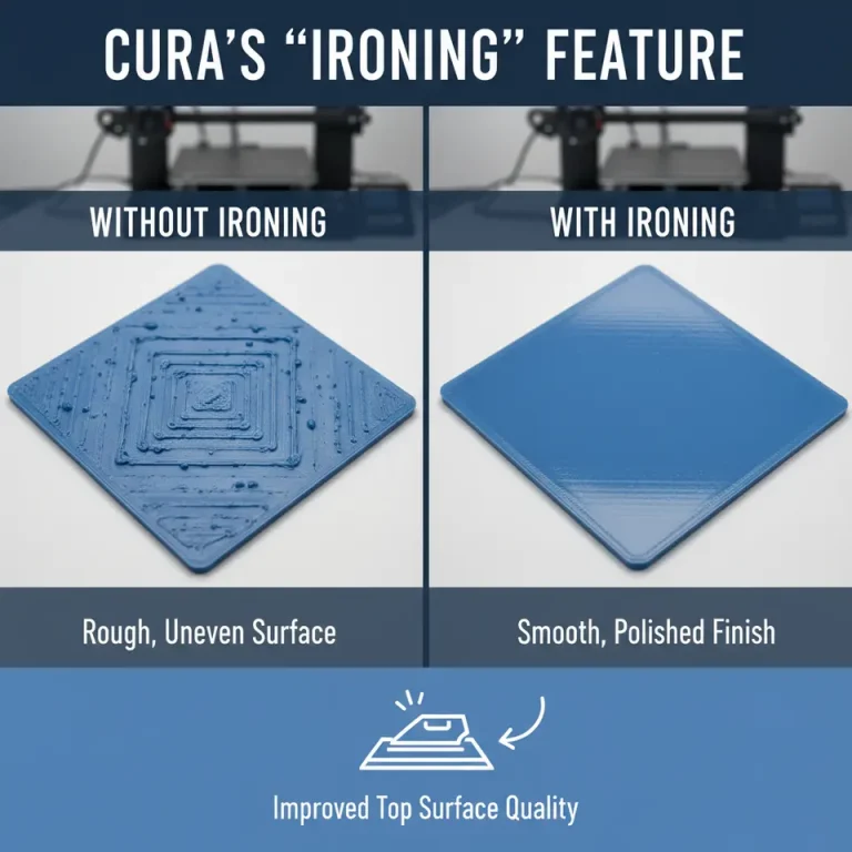 Smooth Top Surfaces with Cura’s Ironing Feature