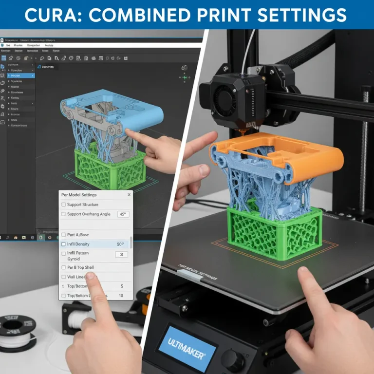 Master Cura Per‑Model Settings for Supports, Infill & Shell