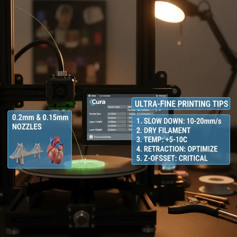 Mastering Small Nozzle Printing in Cura
