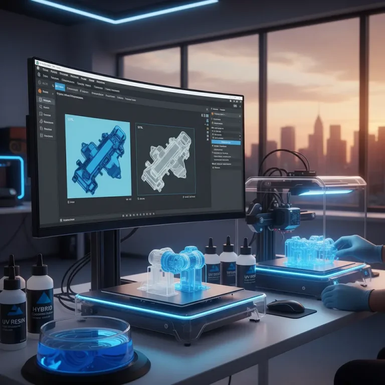 Optimize Cura Slicer for Hybrid Printing