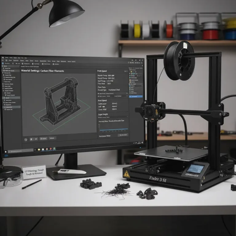 Best Practices for Cura Slicer with Carbon-Fiber Filaments