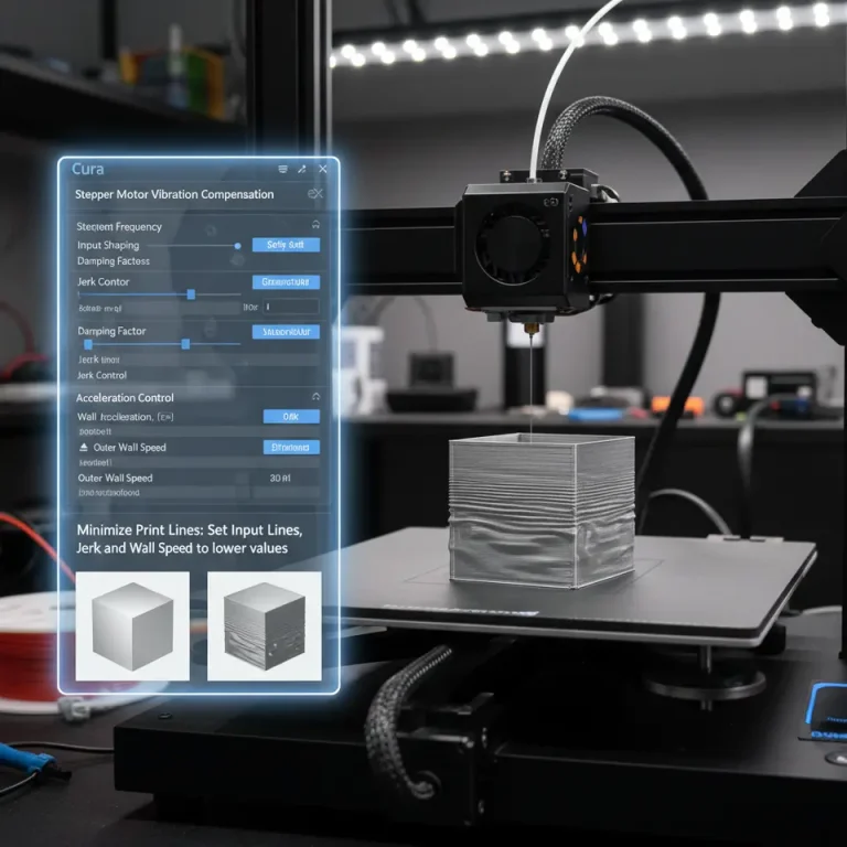 Minimize Vibration Artifacts in Cura Slicer