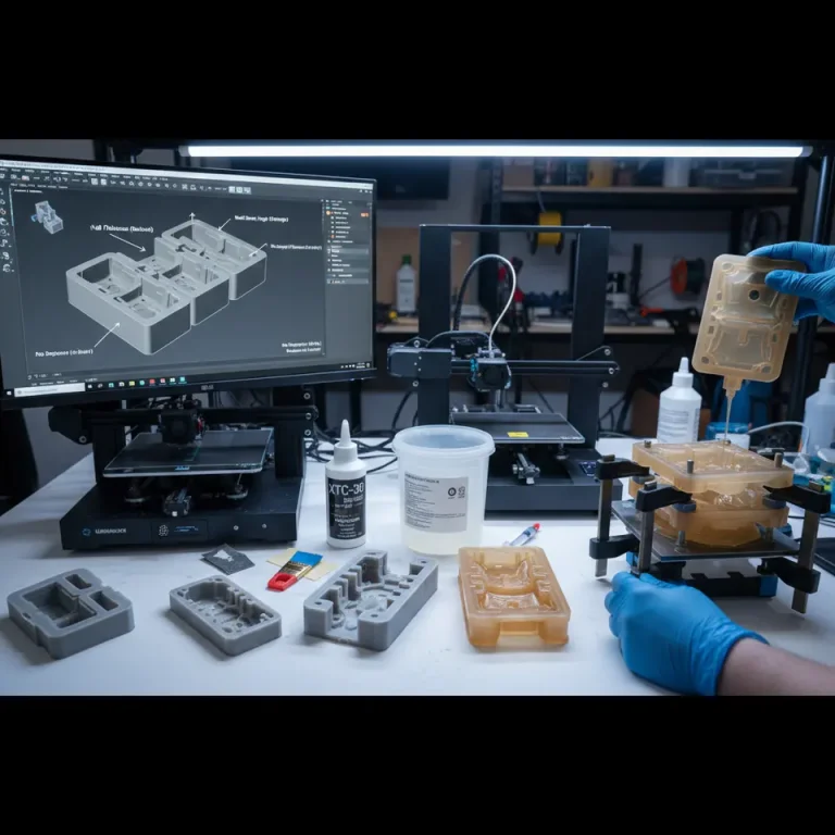 Prepare and Slice Models for SLA Mold Masters Using Cura