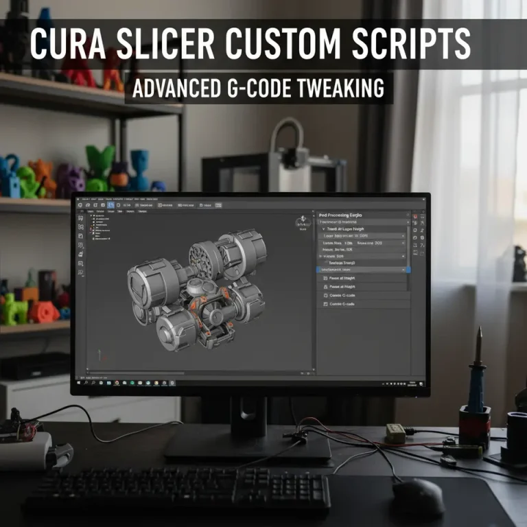 Master Cura Slicer’s Custom Scripts for G-Code Optimization