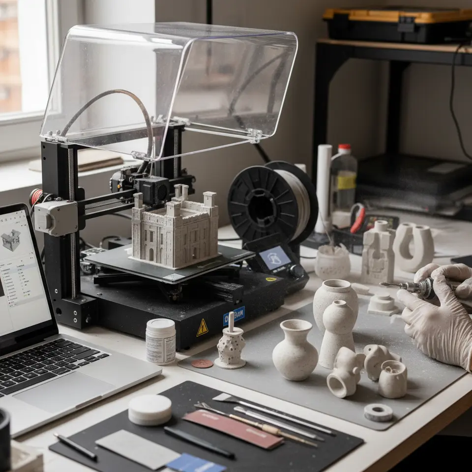 cura slicer best settings for printing ceramic-filled filaments and post-processing