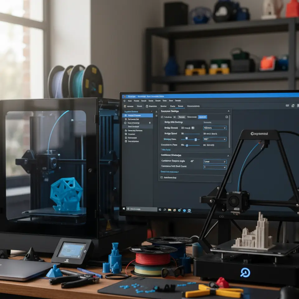 Cura slicer settings for architectural model printing