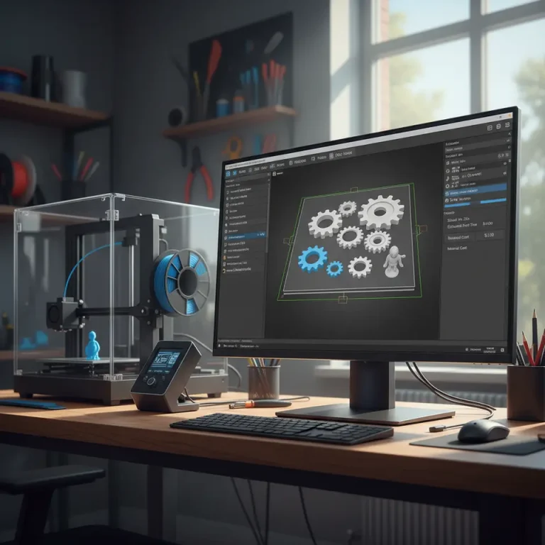 Cura slicer settings for small-batch 3D printing optimization