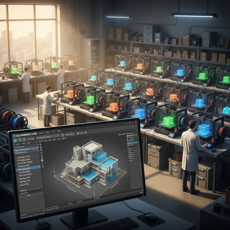 Cura Slicer settings for print farm optimization