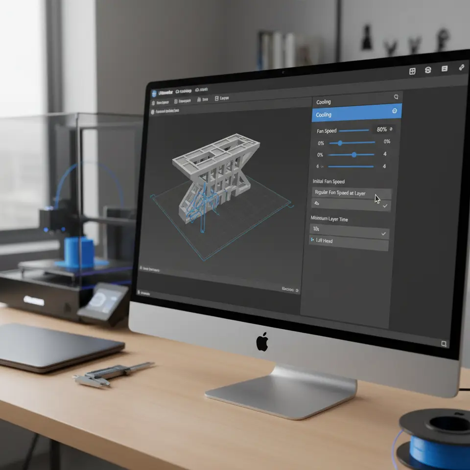Cura Slicer cooling settings overview